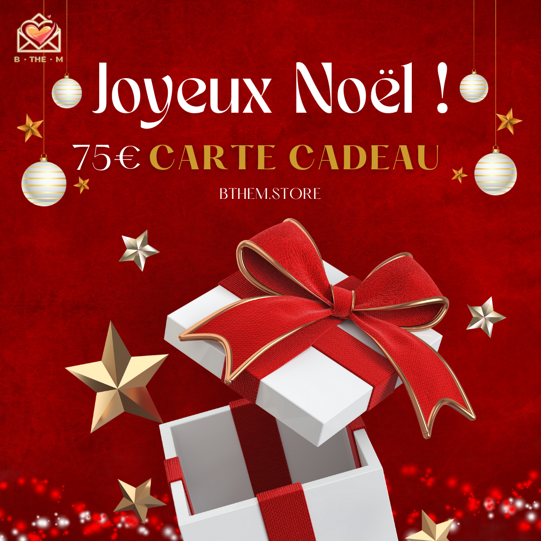 Carte Cadeau de Noël - 75 €